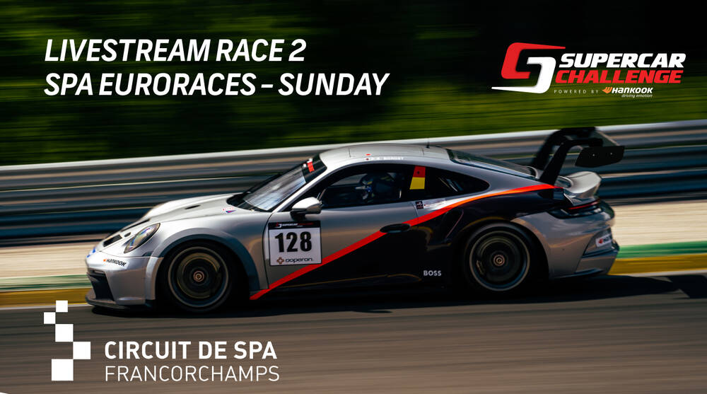 Livestream Race 2 Zondag