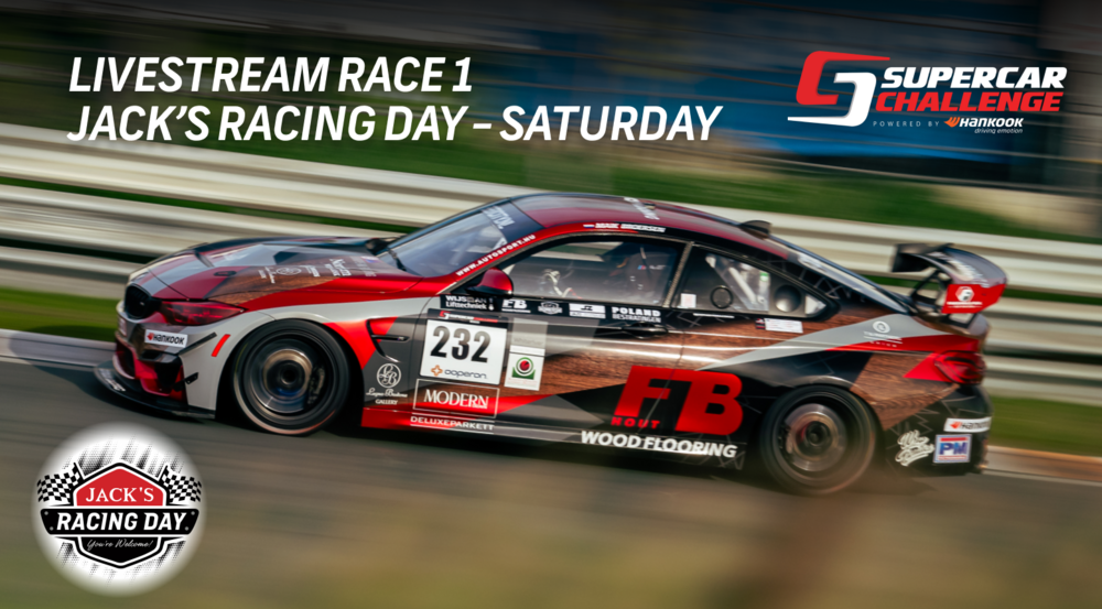 Bekijk hier de Livestream van JACK'S Racing Day!