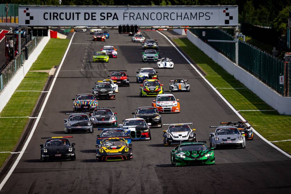 Supercar Challenge rijders schitteren in Spa